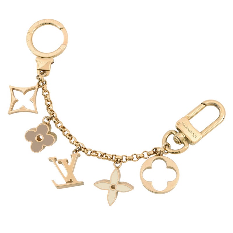 ルイヴィトン バッグチャーム チェーン フルール ドゥ モノグラム M65111 LOUIS VUITTON ヴィトン キーホルダー