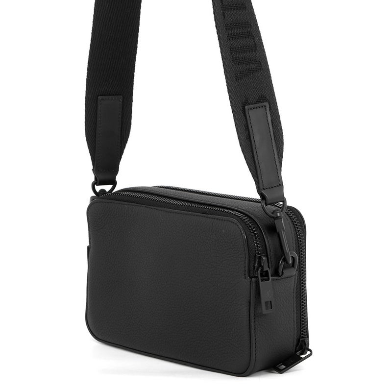 ルイヴィトン ショルダーバッグ グレインカーフレザー/LV アエログラム アルファ・ウェアラブル ウォレット M59161 財布 ブラック 黒