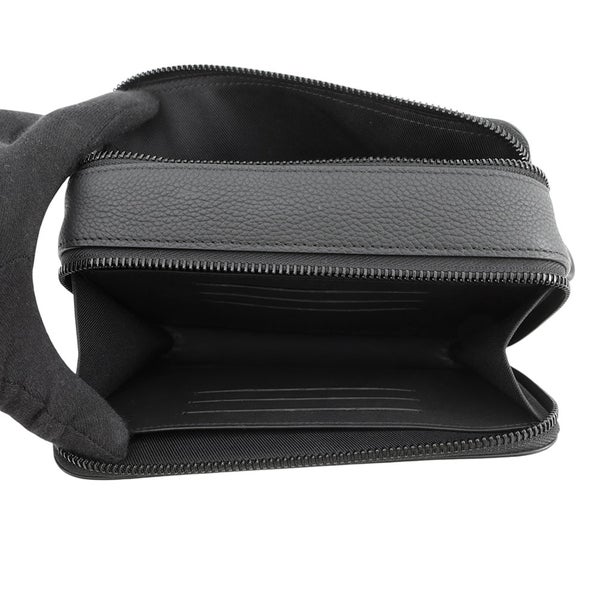 ルイヴィトン ショルダーバッグ グレインカーフレザー/LV アエログラム アルファ・ウェアラブル ウォレット M59161 財布 ブラック 黒