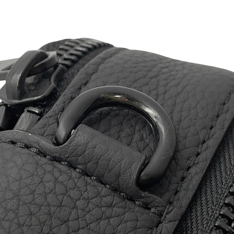 ルイヴィトン ショルダーバッグ グレインカーフレザー/LV アエログラム アルファ・ウェアラブル ウォレット M59161 財布 ブラック 黒