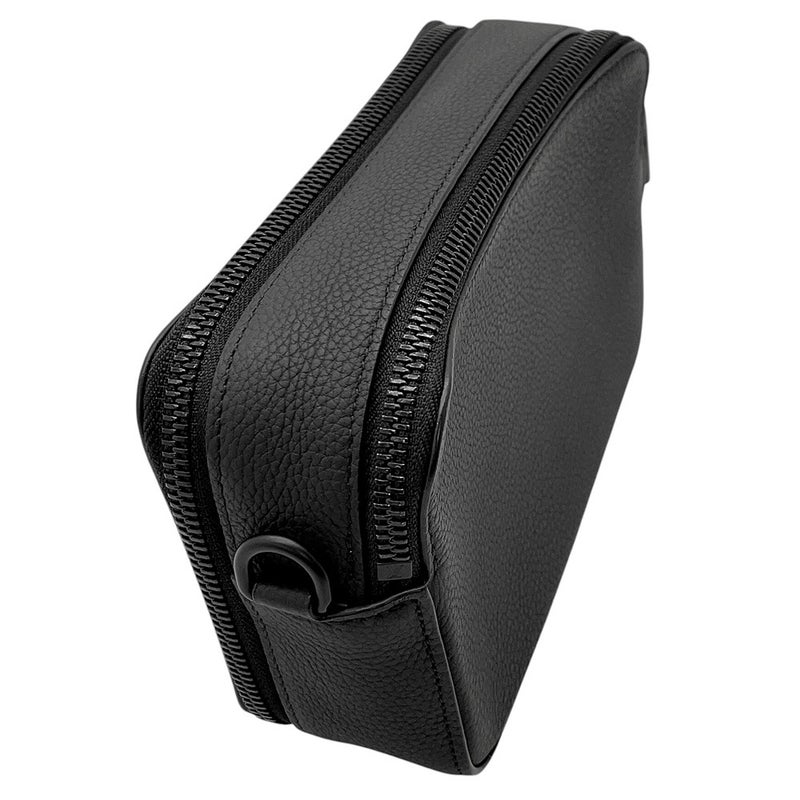 ルイヴィトン ショルダーバッグ グレインカーフレザー/LV アエログラム アルファ・ウェアラブル ウォレット M59161 財布 ブラック 黒