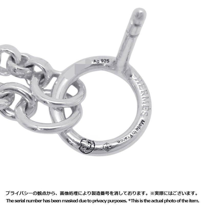 エルメス ピアス シェーヌダンクル ニューファランドール ピアスPM SV925シルバー Farandole HERMES ジュエリー
