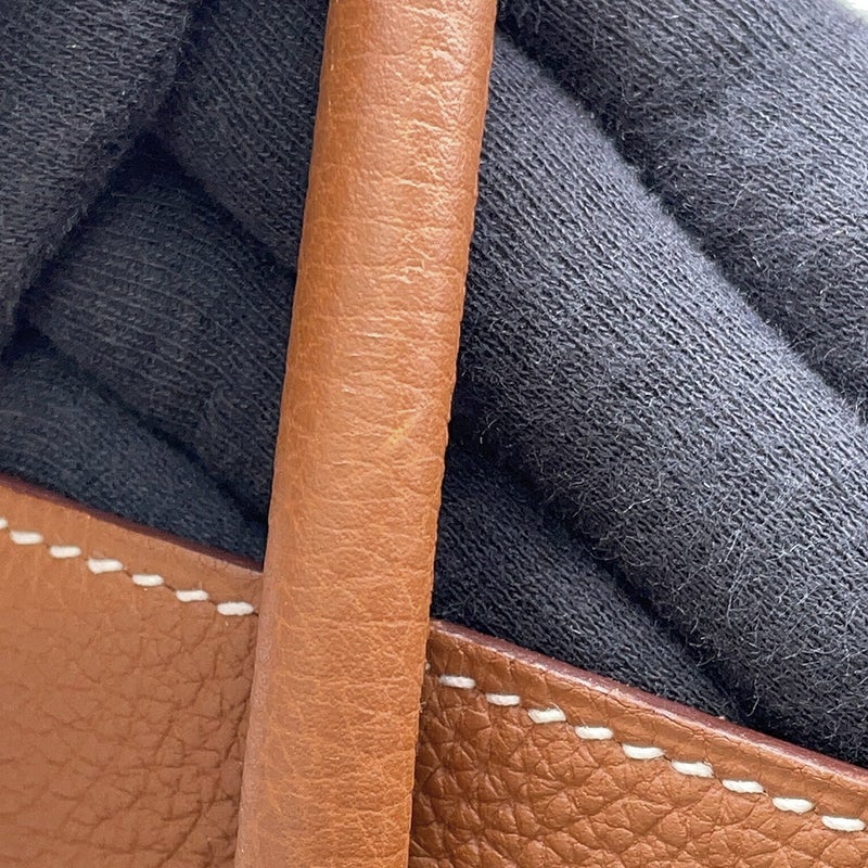 エルメス バーキン40 ゴールド/シルバー金具 トゴ C刻印 HERMES Birkin ハンドバッグ