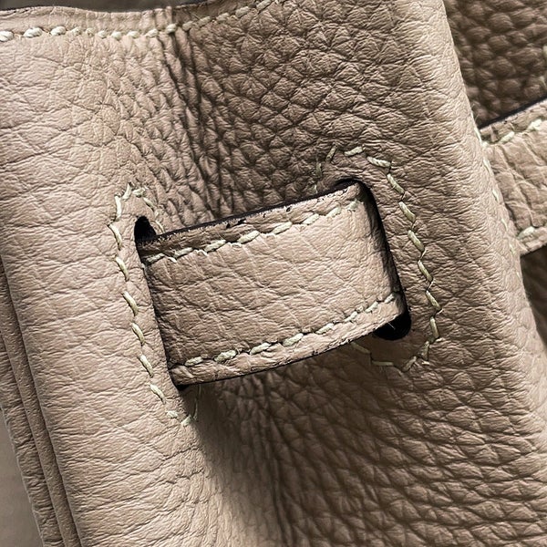 エルメス バーキン25 トゥルティエールグレー/ゴールド金具 トゴ T刻印 HERMES Birkin ハンドバッグ