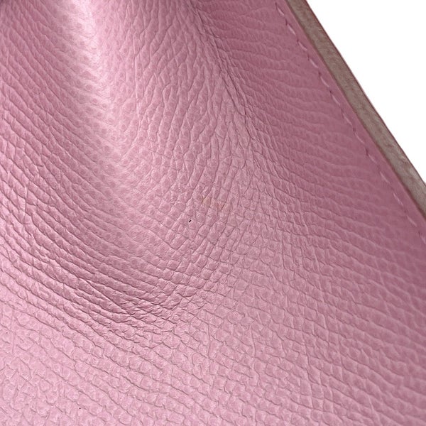 エルメス ハンドバッグ ケリー25 外縫い モーヴシルベストル/シルバー金具 エプソン U刻印 HERMES Kelly 2wayバッグ