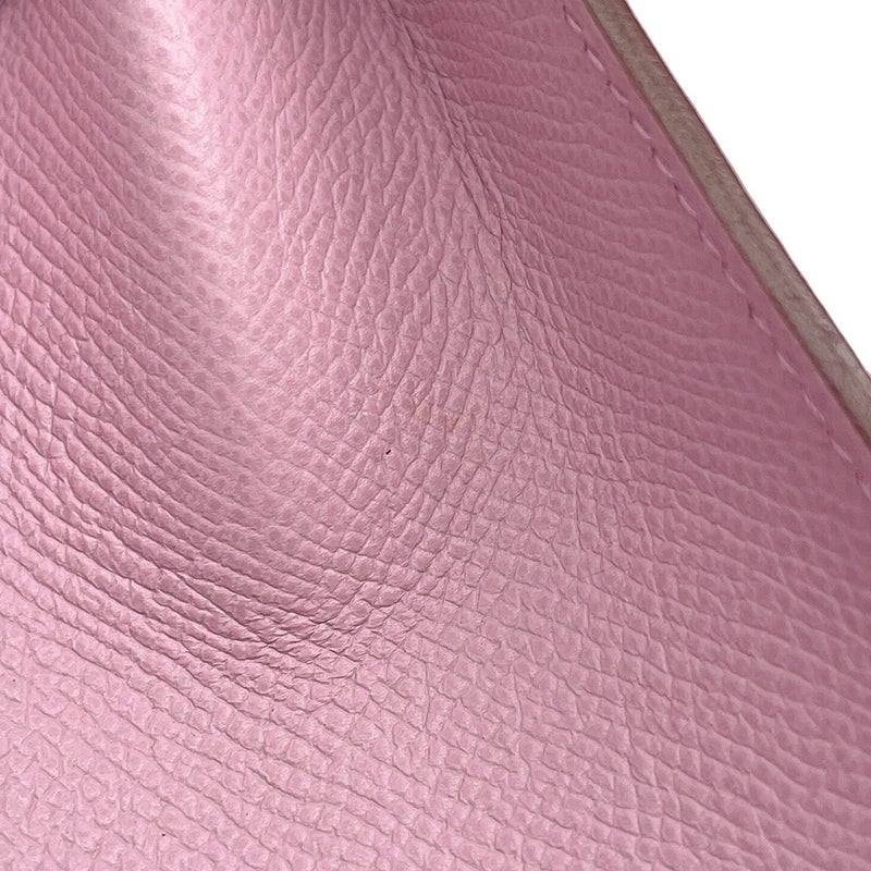 エルメス ハンドバッグ ケリー25 外縫い モーヴシルベストル/シルバー金具 エプソン U刻印 HERMES Kelly 2wayバッグ