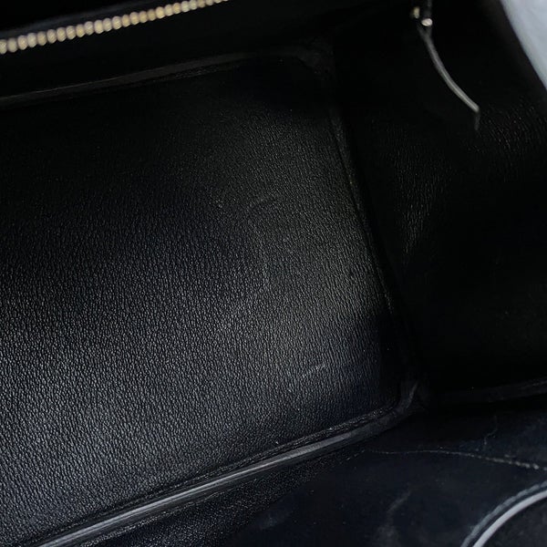 エルメス バーキン30 ブラック/シルバー金具 シェーブルコロマンデル Y刻印 HERMES Birkin ハンドバッグ 黒