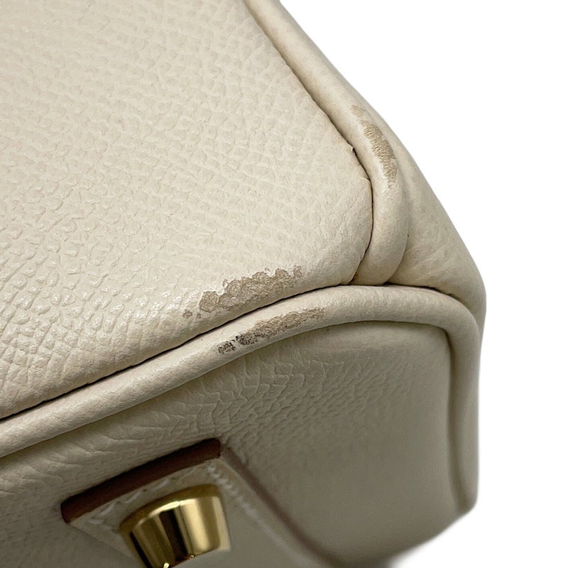 エルメス バーキン30 クレ/ゴールド金具 エプソン U刻印 HERMES Birkin ハンドバッグ