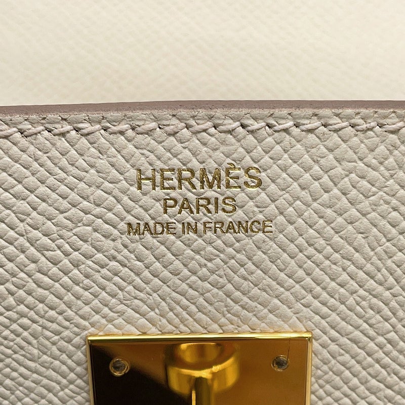 エルメス バーキン30 クレ/ゴールド金具 エプソン U刻印 HERMES Birkin ハンドバッグ