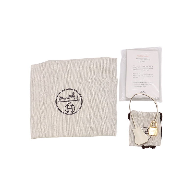 エルメス バーキン30 クレ/ゴールド金具 エプソン U刻印 HERMES Birkin ハンドバッグ