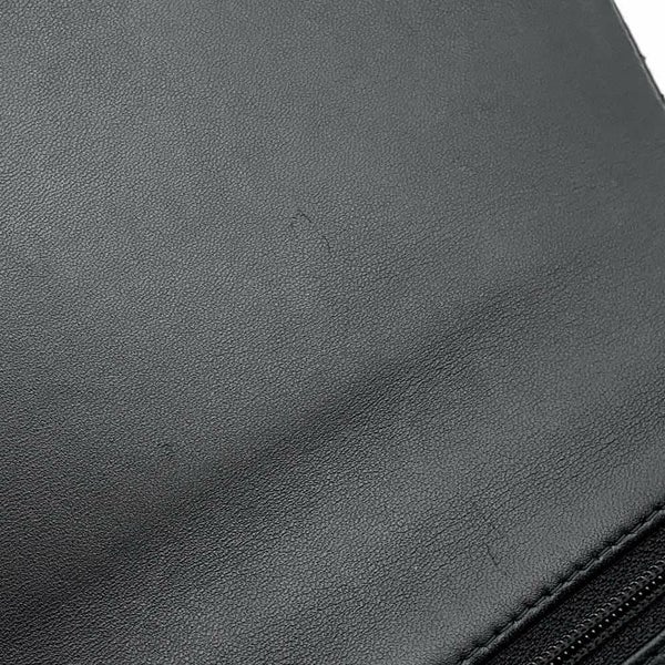 シャネル チェーンショルダーバッグ マトラッセ ココマーク トップハンドル ミニ フラップ ラムスキン AS2431 CHANEL 黒