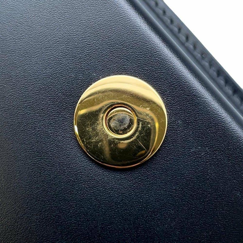 クリスチャン・ディオール ハンドバッグ CD シグネチャー ミニ S2209UMFV 2wayショルダーバッグ 黒 セール品