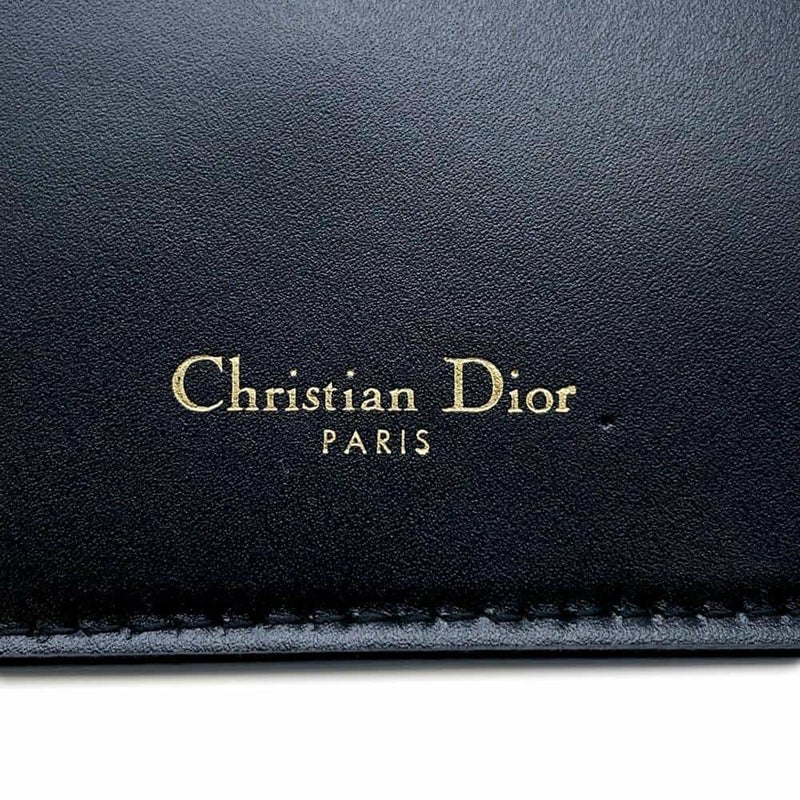 クリスチャン・ディオール ハンドバッグ CD シグネチャー ミニ S2209UMFV 2wayショルダーバッグ 黒 セール品