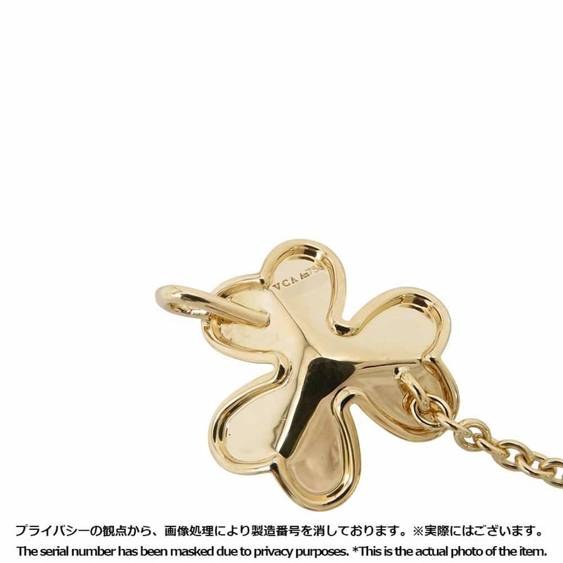 ヴァンクリーフ&アーペル ネックレス フリヴォル ネックレス 9フラワー ダイヤモンド 9P 計0.61ct K18YGイエローゴールド VCARD31500