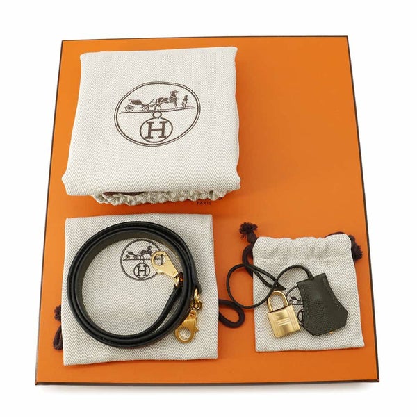 エルメス ハンドバッグ ケリー25 外縫い ヴェールグリス/ゴールド金具 エプソン Z刻印 2wayショルダー