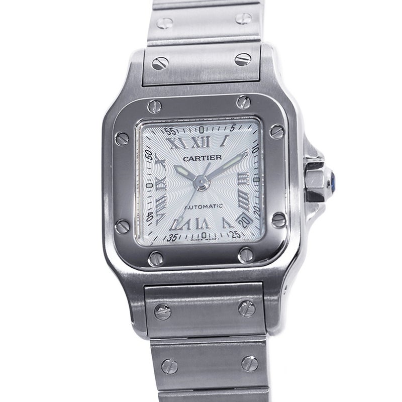 カルティエ サントスガルベ SM W20044D6 Cartier 腕時計 シルバー文字盤