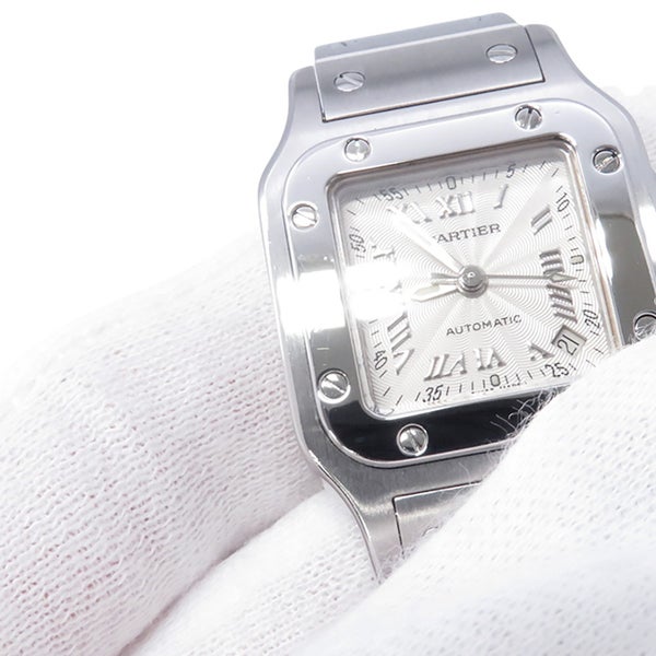 カルティエ サントスガルベ SM W20044D6 Cartier 腕時計 シルバー文字盤