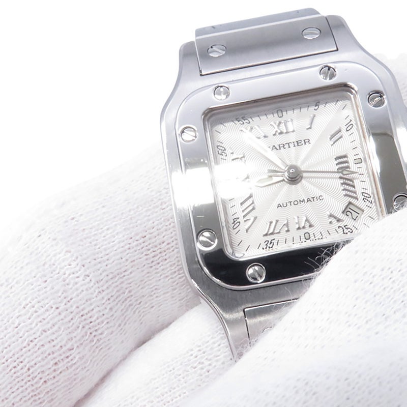 カルティエ サントスガルベ SM W20044D6 Cartier 腕時計 シルバー文字盤