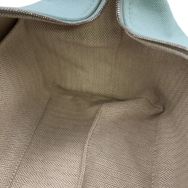 エルメス ポーチ ブリッド・ア・ブラックPM  ユーカリ/シルバー金具 キャンバス HERMES バッグ 小物入れ