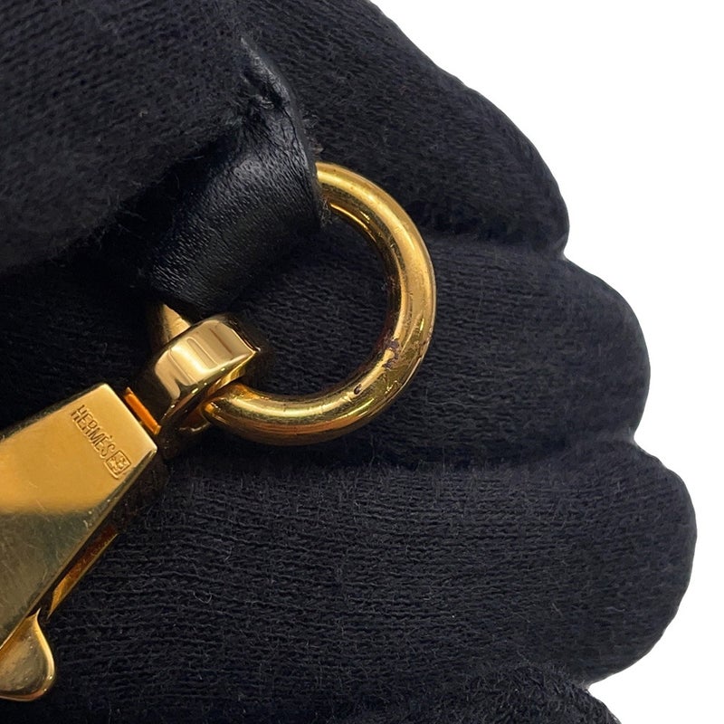 エルメス ハンドバッグ ボリード35 ブラック/ゴールド金具 トリヨンクレマンス □I刻印 ２wayショルダー 黒