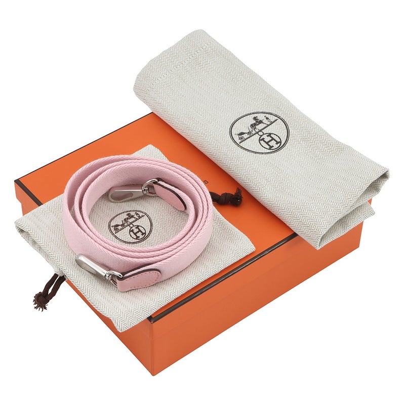 エルメス ショルダーバッグ エブリンTPM 111cm ローズサクラ/シルバー金具 トリヨンクレマンス K刻印 HERMES Evelyne