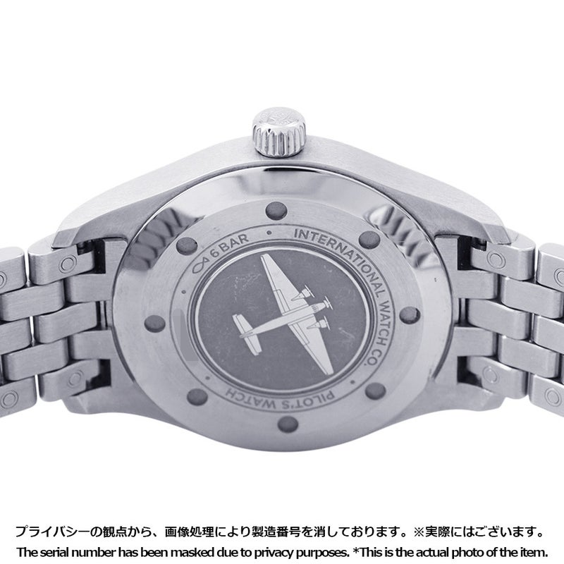 IWC パイロットウォッチ オートマティック 36 IW324010 腕時計 黒文字盤