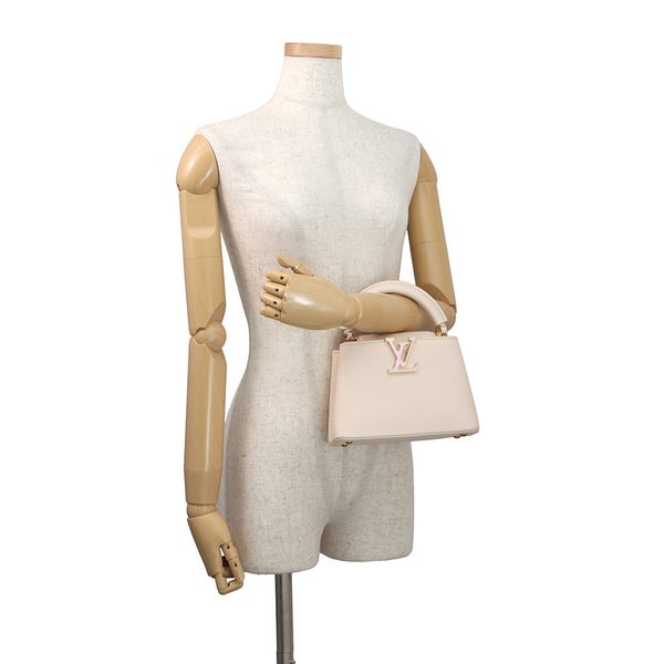 ルイヴィトン ハンドバッグ トリヨンレザー カプシーヌ ミニ M23082 LOUIS VUITTON ヴィトン 2way ショルダーバッグ