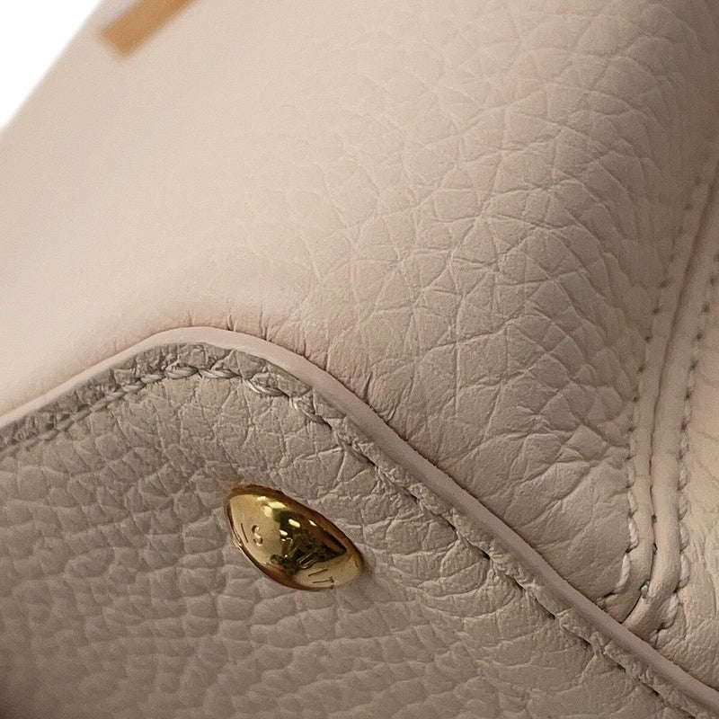 ルイヴィトン ハンドバッグ トリヨンレザー カプシーヌ ミニ M23082 LOUIS VUITTON ヴィトン 2way ショルダーバッグ