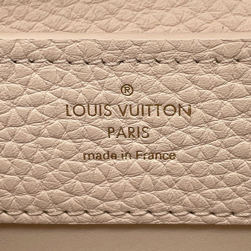 ルイヴィトン ハンドバッグ トリヨンレザー カプシーヌ ミニ M23082 LOUIS VUITTON ヴィトン 2way ショルダーバッグ