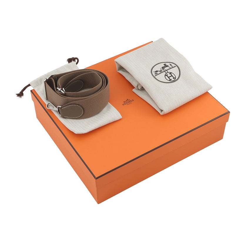 エルメス ショルダーバッグ エブリン3 PM エトゥープ/シルバー金具 トリヨンクレマンス K刻印HERMES Evelyne