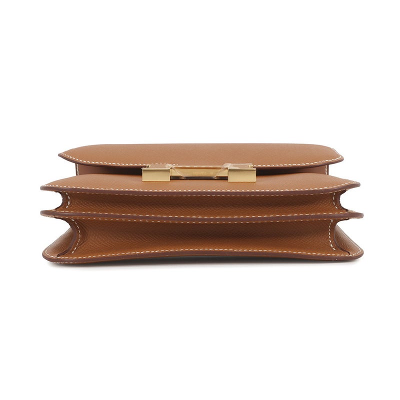 エルメス ショルダーバッグ ミニ コンスタンス3 ミロワール ゴールド/ゴールド金具 エプソン W刻印 HERMES Constance