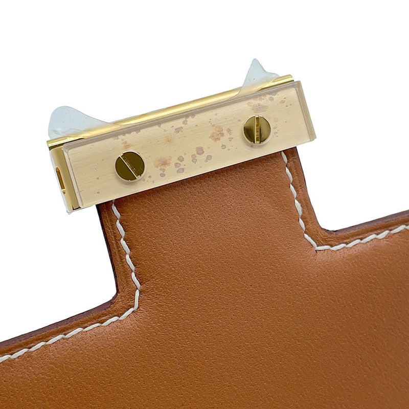 エルメス ショルダーバッグ ミニ コンスタンス3 ミロワール ゴールド/ゴールド金具 エプソン W刻印 HERMES Constance