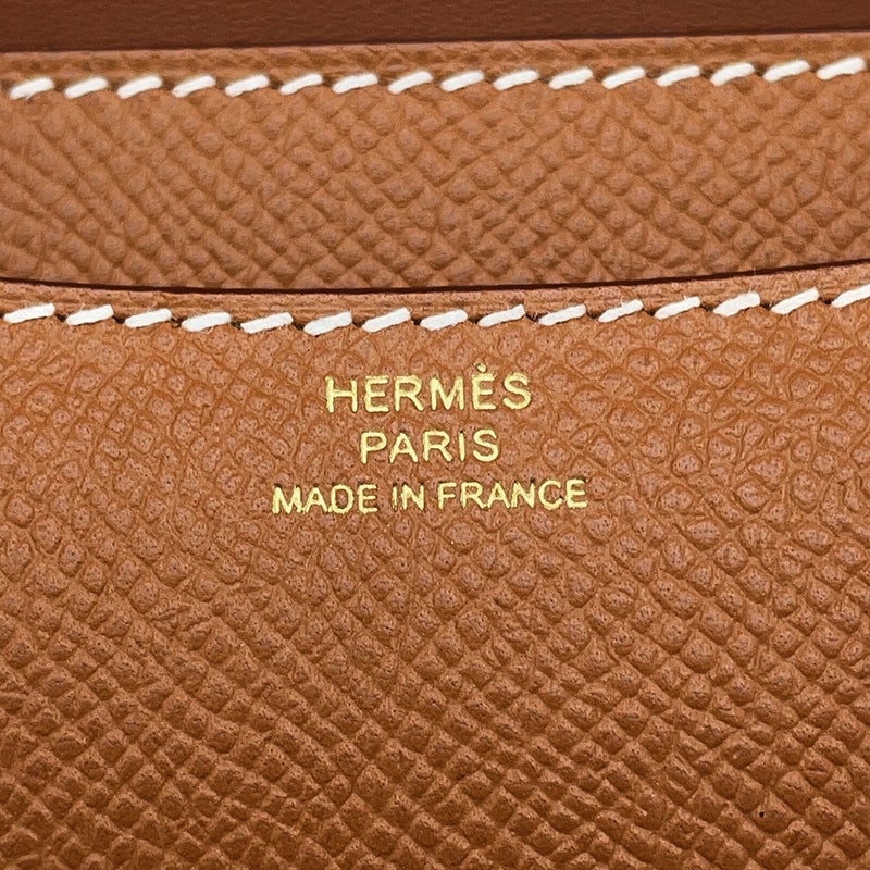 エルメス ショルダーバッグ ミニ コンスタンス3 ミロワール ゴールド/ゴールド金具 エプソン W刻印 HERMES Constance