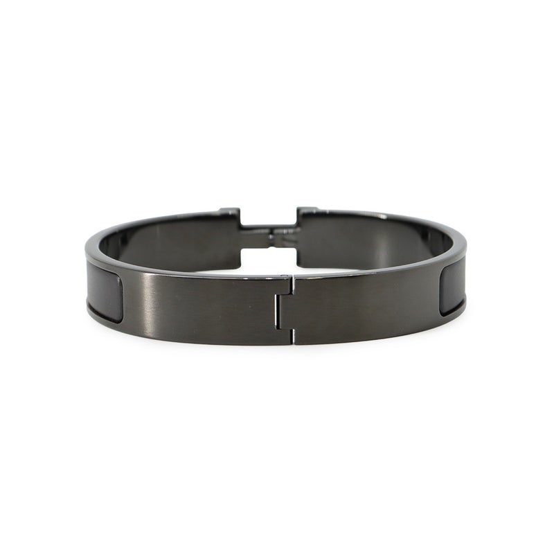 エルメス ブレスレット クリック H クリッククラックPM ブラック/ブラック金具 HERMES 黒 メンズ