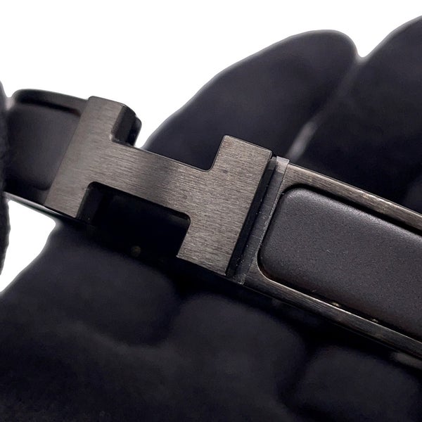 エルメス ブレスレット クリック H クリッククラックPM ブラック/ブラック金具 HERMES 黒 メンズ