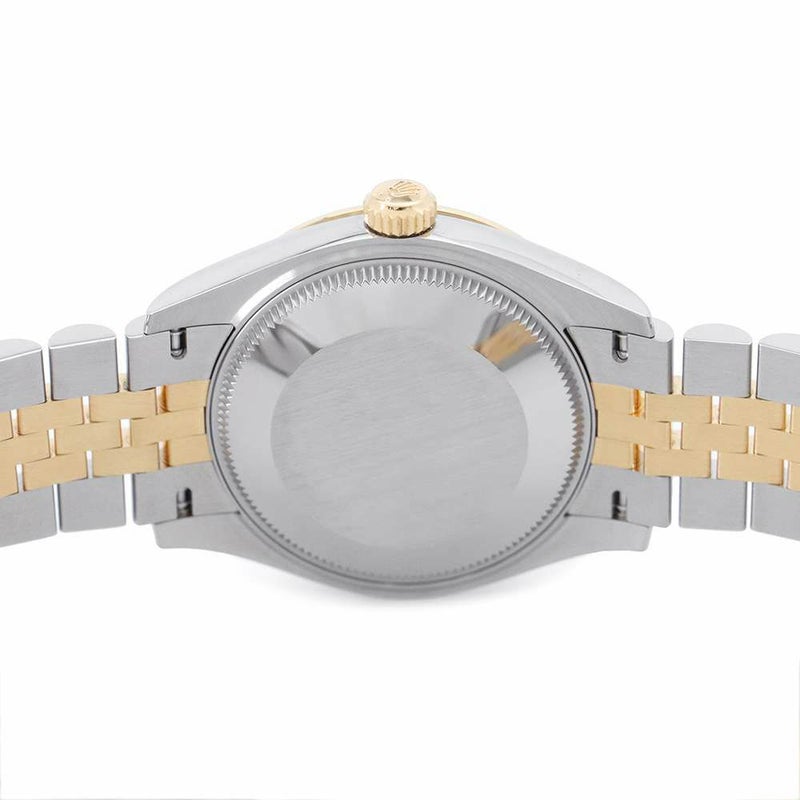 ロレックス デイトジャスト31 SS/K18YG VIダイヤ 278273 ダークグレー文字盤 ローマン