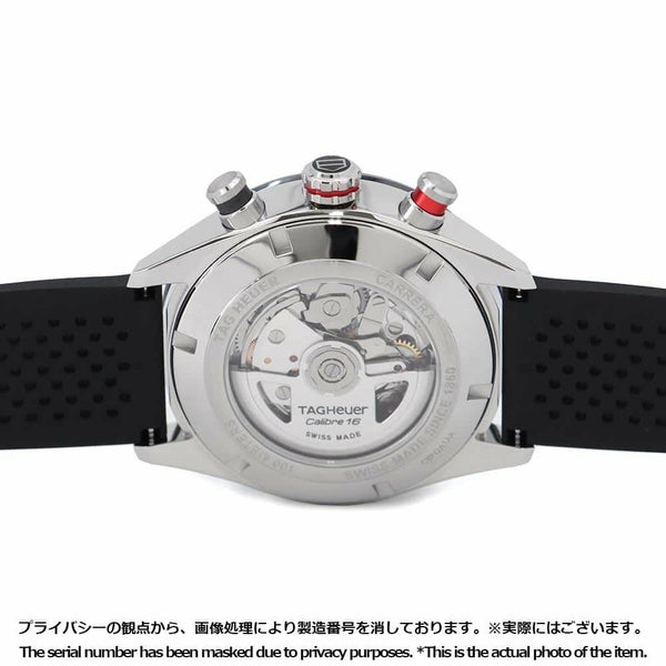 タグホイヤー カレラ クロノグラフ CBN2A1AA.FT6228 TAG Heuer 腕時計 黒文字盤