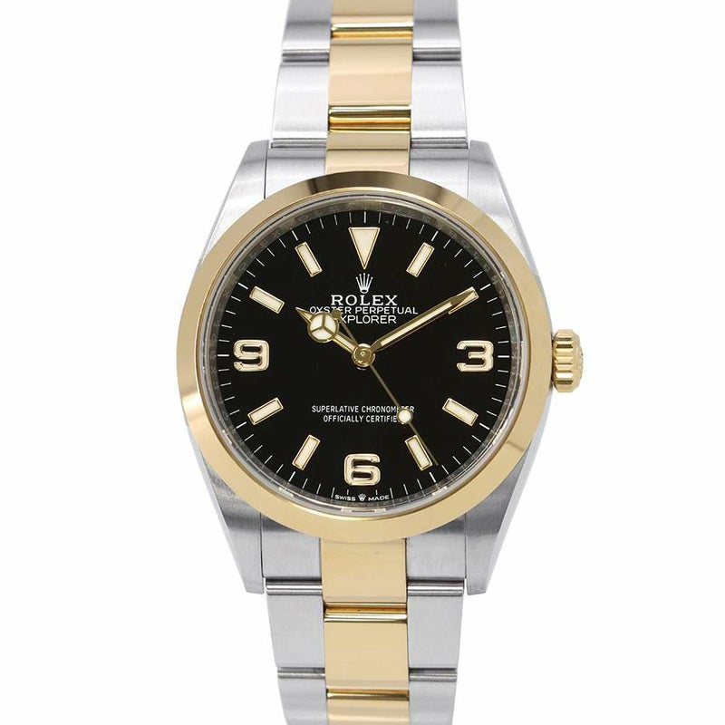 ロレックス エクスプローラーI 124273 ROLEX 腕時計 黒文字盤