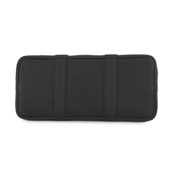 エルメス トートバッグ ガーデンパーティTPM ヴェールマングローブ/ブラック/シルバー金具 トワルアッシュ/ネゴンダ K刻印 HERMES 黒