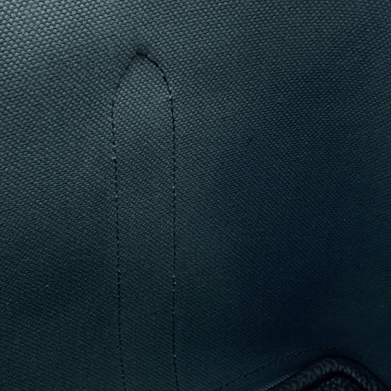 エルメス トートバッグ ガーデンパーティTPM ヴェールマングローブ/ブラック/シルバー金具 トワルアッシュ/ネゴンダ K刻印 HERMES 黒