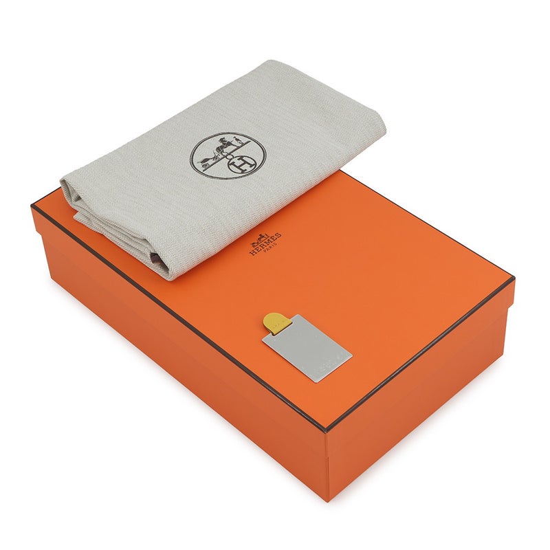 エルメス ショルダーバッグ ミニ コンスタンス3 ミロワール ジョーヌナプル/シルバー金具 シェブルミゾル K刻印 HERMES Constance