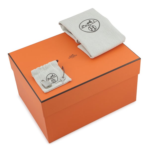 エルメス ハンドバッグ ピコタンロックPM オレンジ/シルバー金具 トリヨンクレマンス K刻印 HERMES トートバッグ