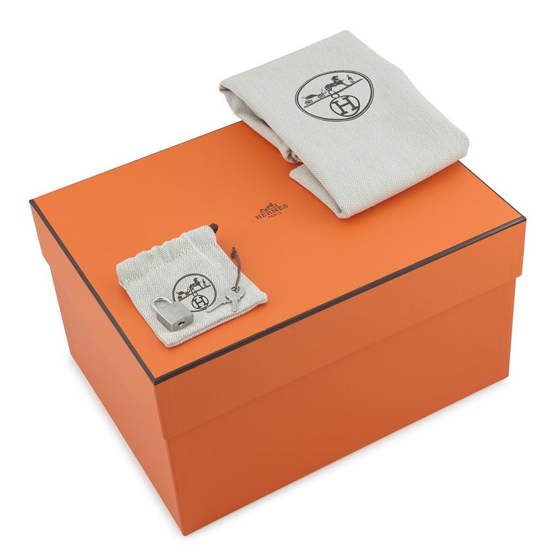 エルメス ハンドバッグ ピコタンロックPM オレンジ/シルバー金具 トリヨンクレマンス K刻印 HERMES トートバッグ
