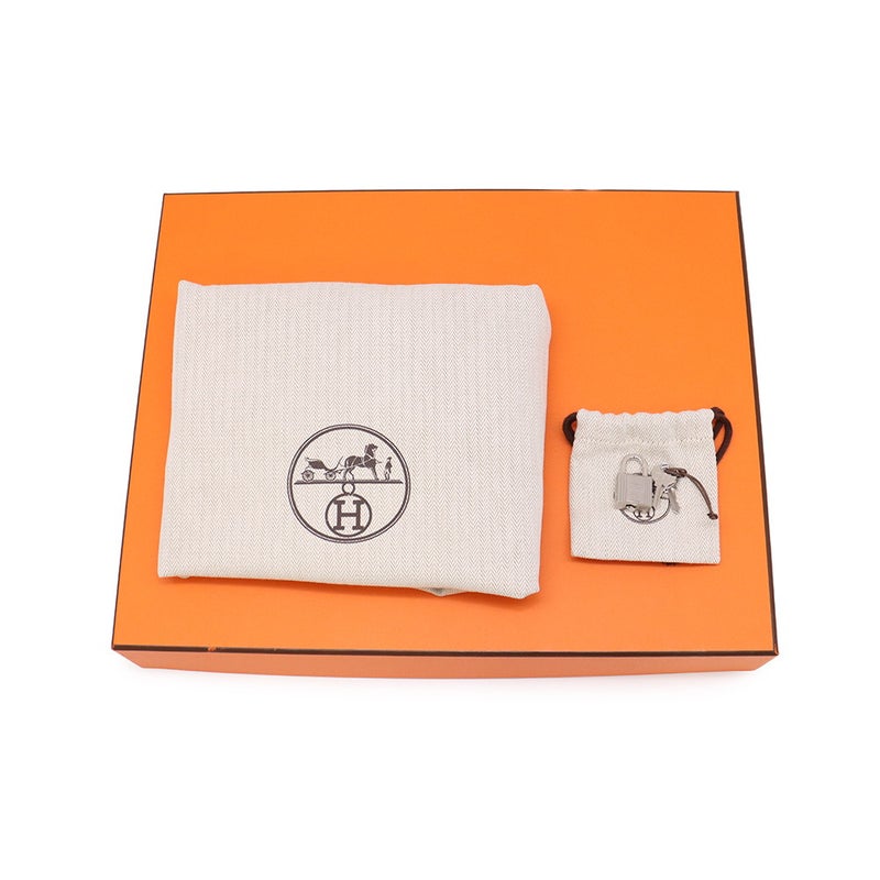 エルメス ハンドバッグ ピコタンロックMM エトゥープ/シルバー金具 トリヨンクレマンス G刻印HERMES トートバッグ