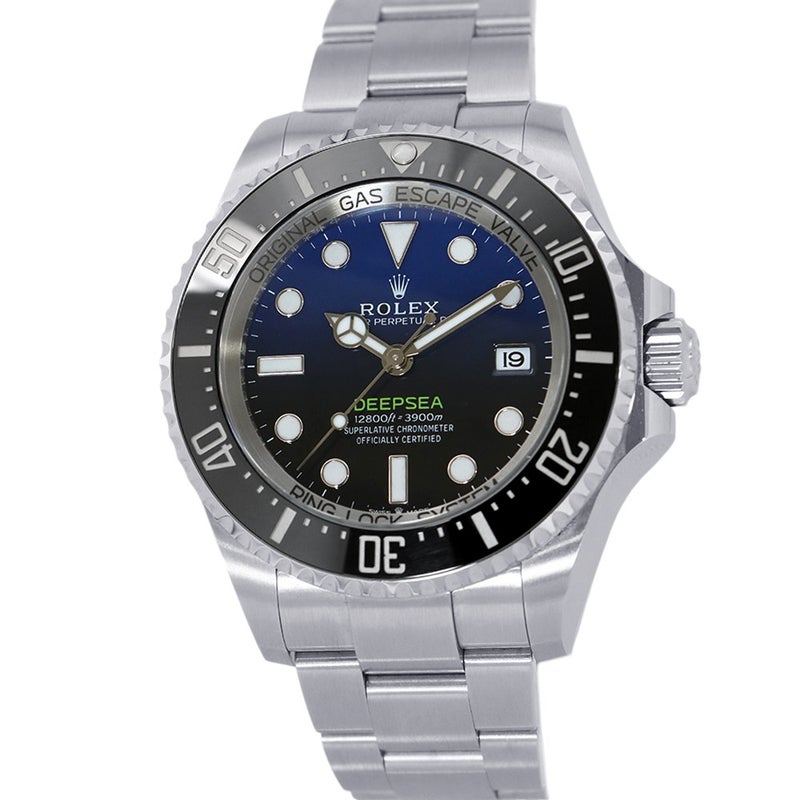 ロレックス ディープシー ランダムシリアル ルーレット 136660 ROLEX 腕時計 Dブルー文字盤