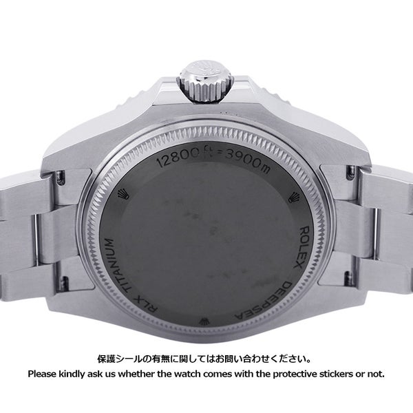 ロレックス ディープシー ランダムシリアル ルーレット 136660 ROLEX 腕時計 Dブルー文字盤