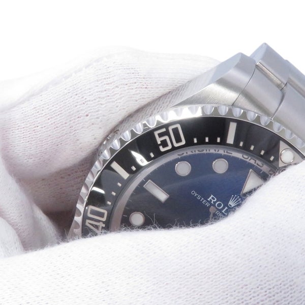 ロレックス ディープシー ランダムシリアル ルーレット 136660 ROLEX 腕時計 Dブルー文字盤