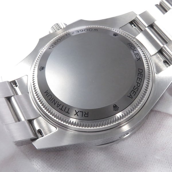 ロレックス ディープシー ランダムシリアル ルーレット 136660 ROLEX 腕時計 Dブルー文字盤