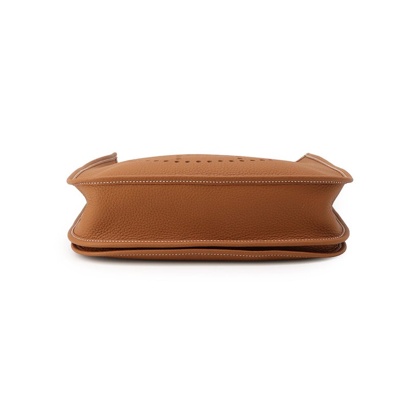 エルメス ショルダーバッグ エブリン3 PM ゴールド/ゴールド金具 トリヨンクレマンス K刻印 HERMES Evelyne