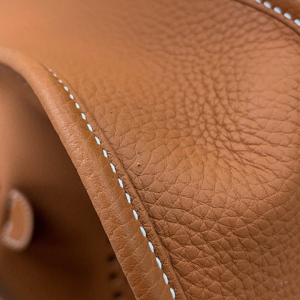 エルメス ショルダーバッグ エブリン3 PM ゴールド/ゴールド金具 トリヨンクレマンス K刻印 HERMES Evelyne